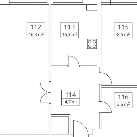 2 pokoje w ciszy i spokoju! Winda, las, piwnica.-10