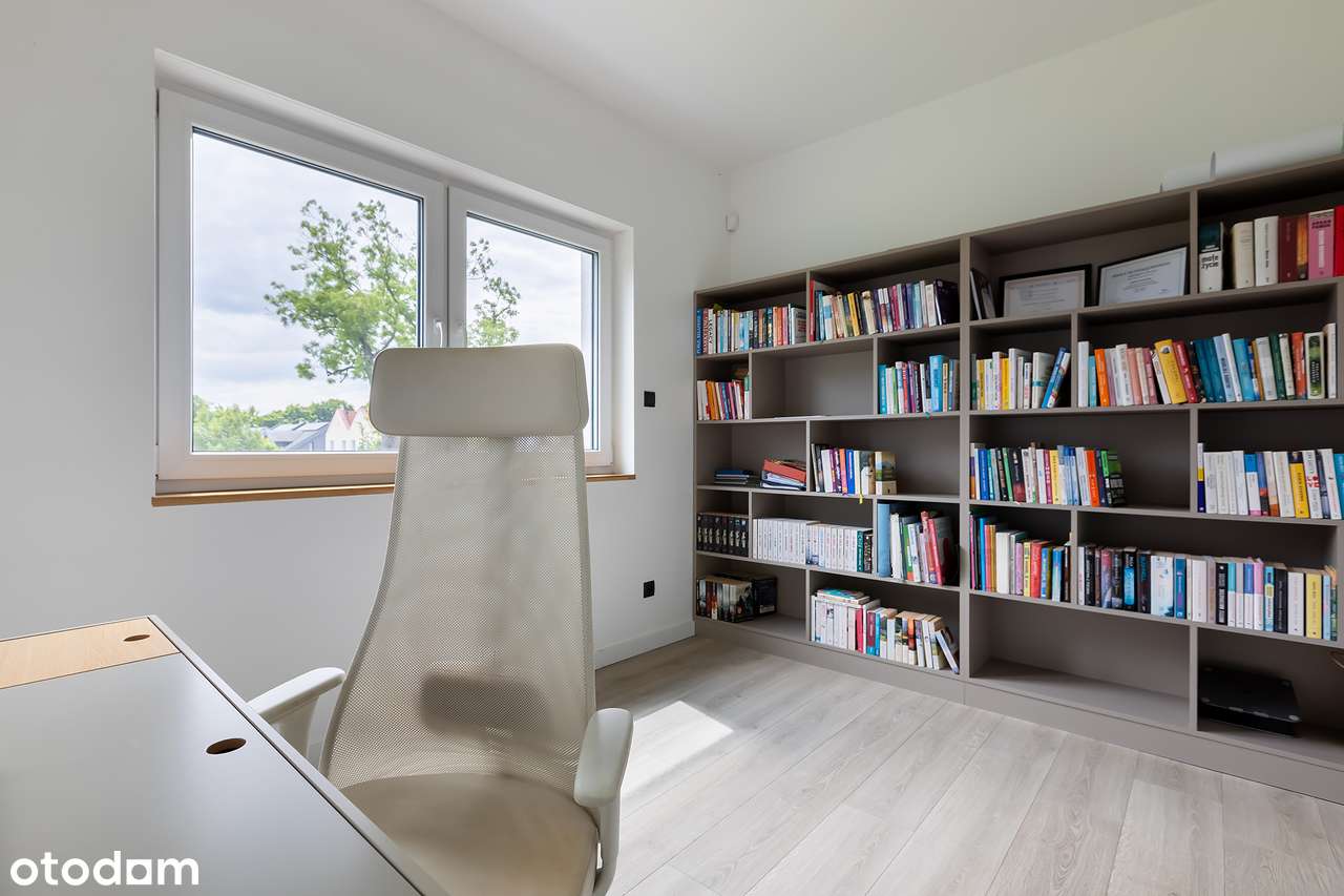 Dom premium z antresolą i 2 tarasami | Morasko-10