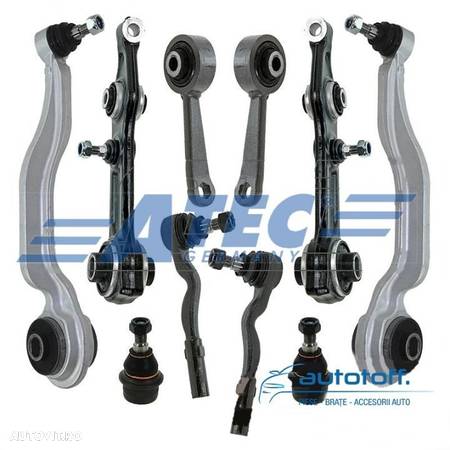 Set brate fata Mercedes W211 E-Class CLS W219 (03-10) 10 piese ATEC Germania - 1