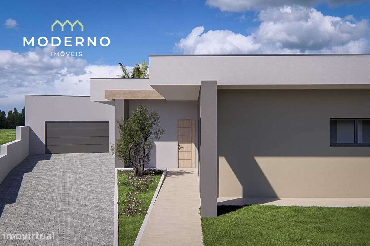 Moradia Térrea T4 com piscina (nova, em construção)-9