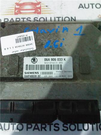 calculator motor skoda octavia 1 1998 2009 - 1