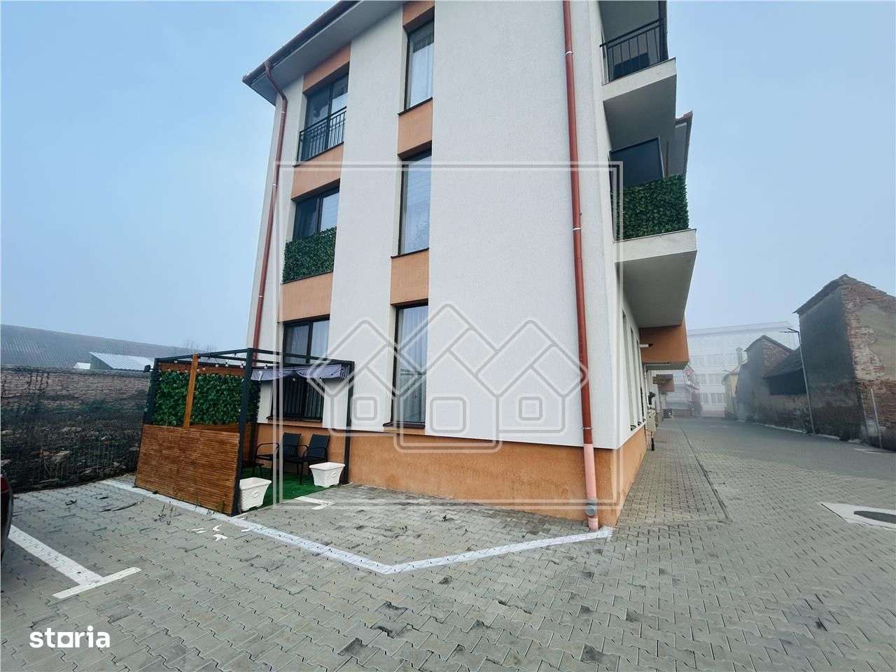 Ap cu 2 camere si gradina, 52 mp utili, gradina de 25 mp, mobilat-14