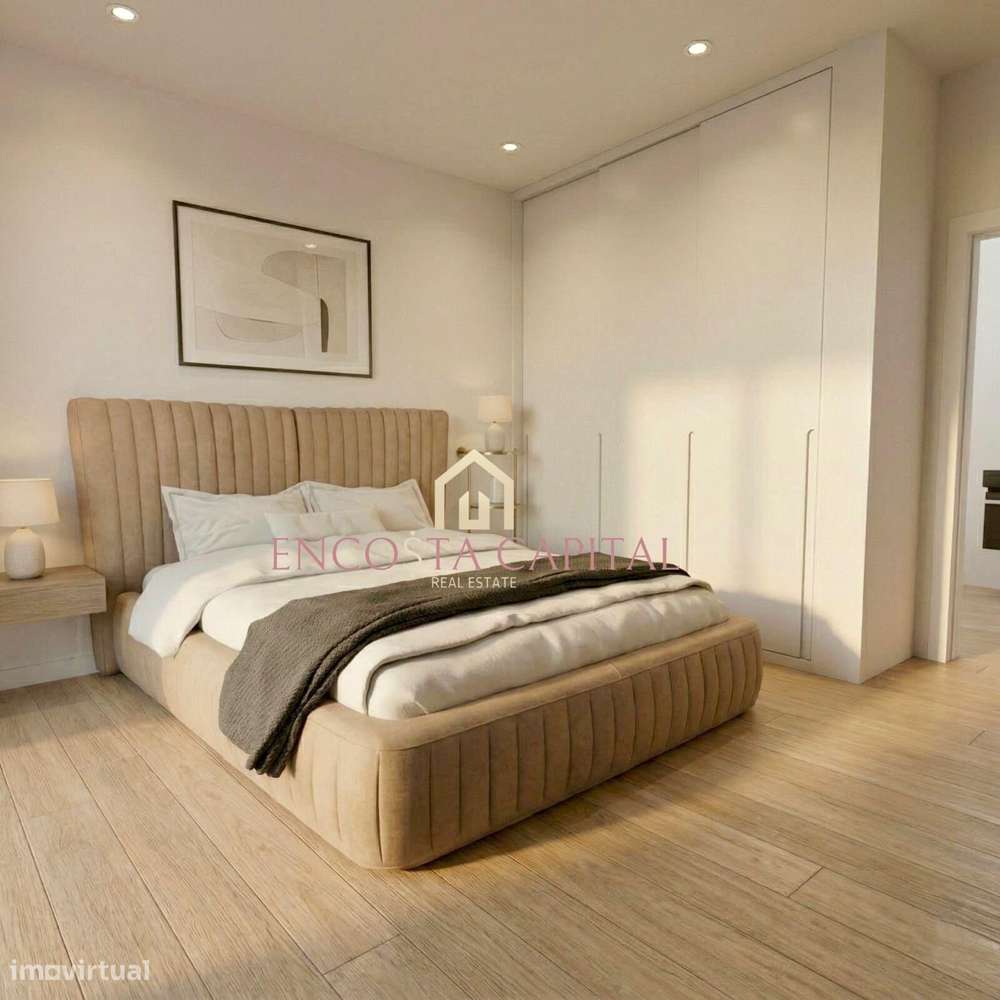 Apartamento T1 Condomínio fechado com piscina-6