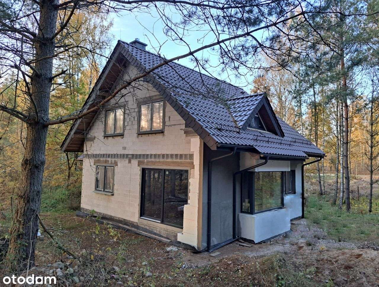 Dom w budowie, stan surowy zamknięty - jez. Dadaj - Pełny obrazek: 4/13