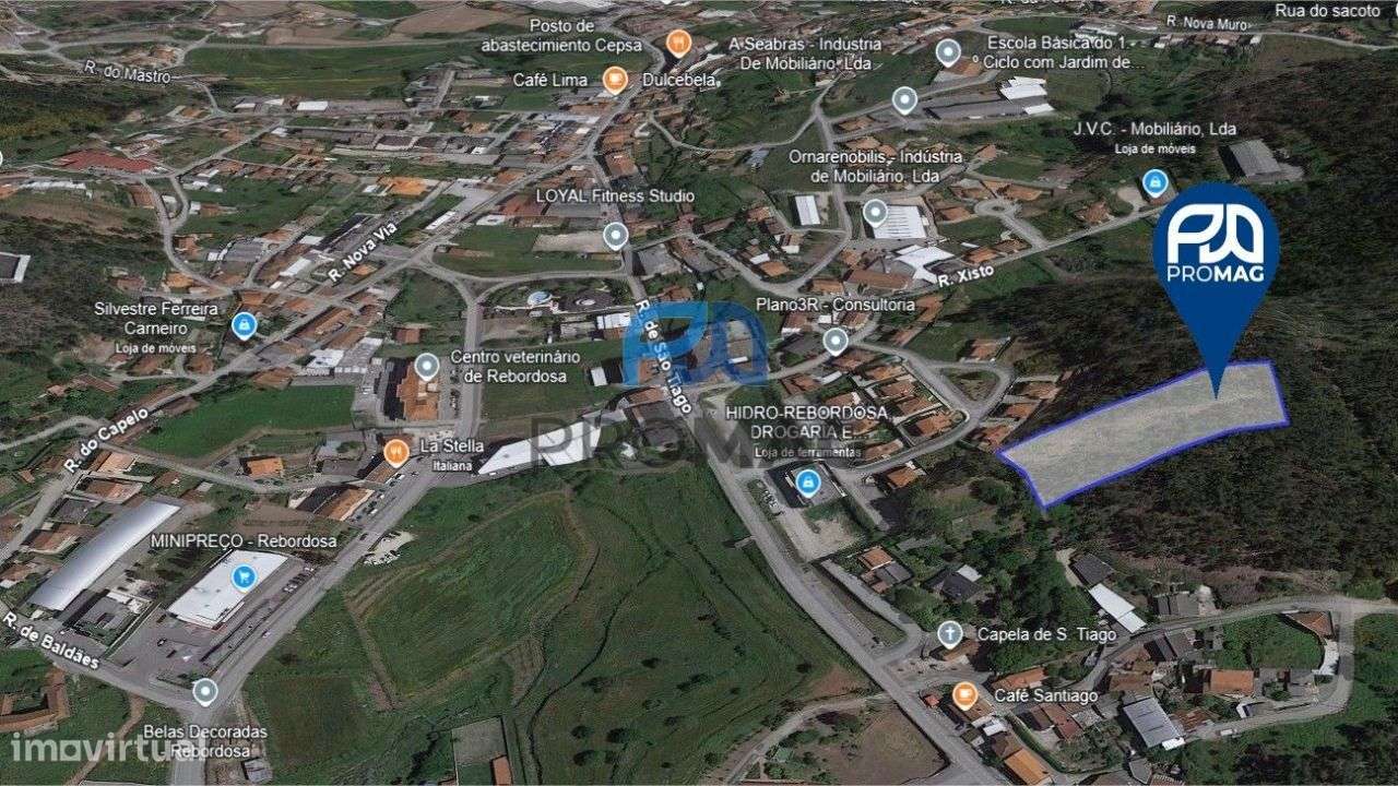 Terreno de 4,500m2 em Rebordosa, Paredes - Grande imagem: 4/17