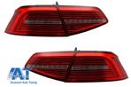 Stopuri LED VW Passat B8 3G (2015-2019) Sedan Matrix R line cu semnal dinamic - 1