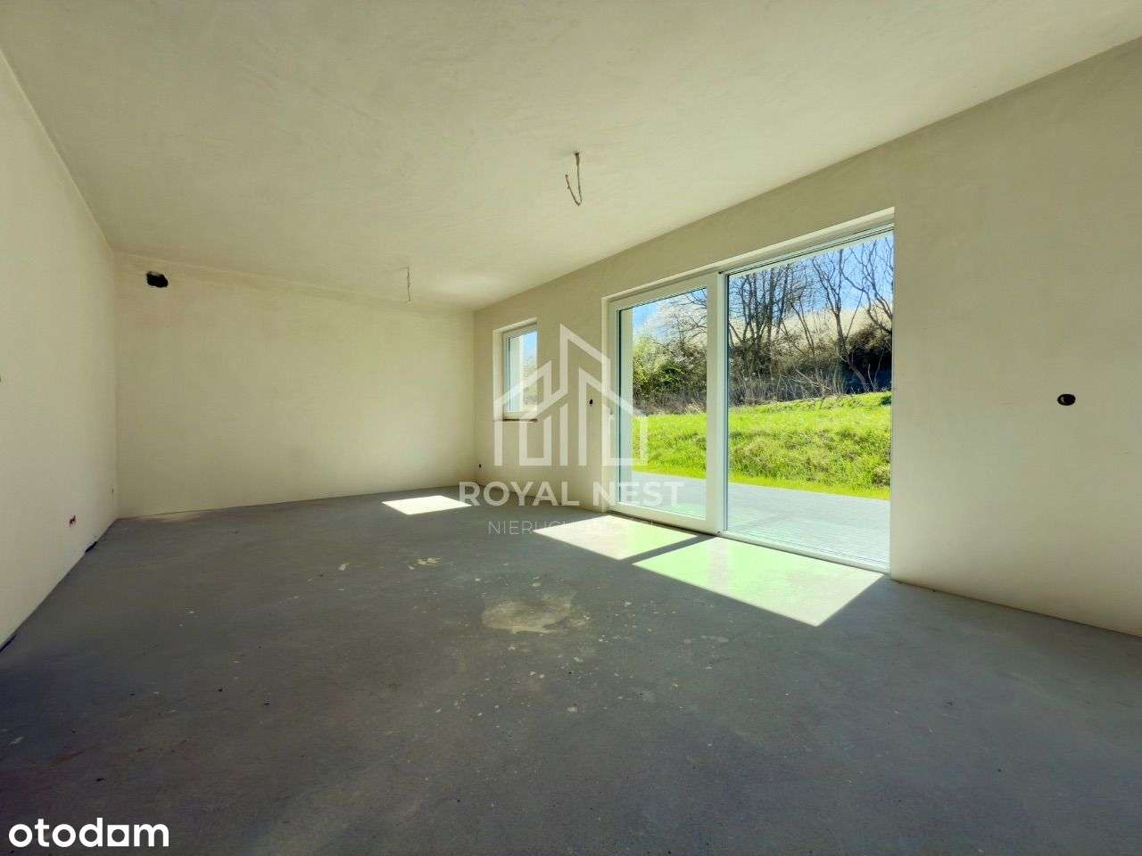 Nowoczesny dom w zabudowie bliźniaczej bez PCC-3