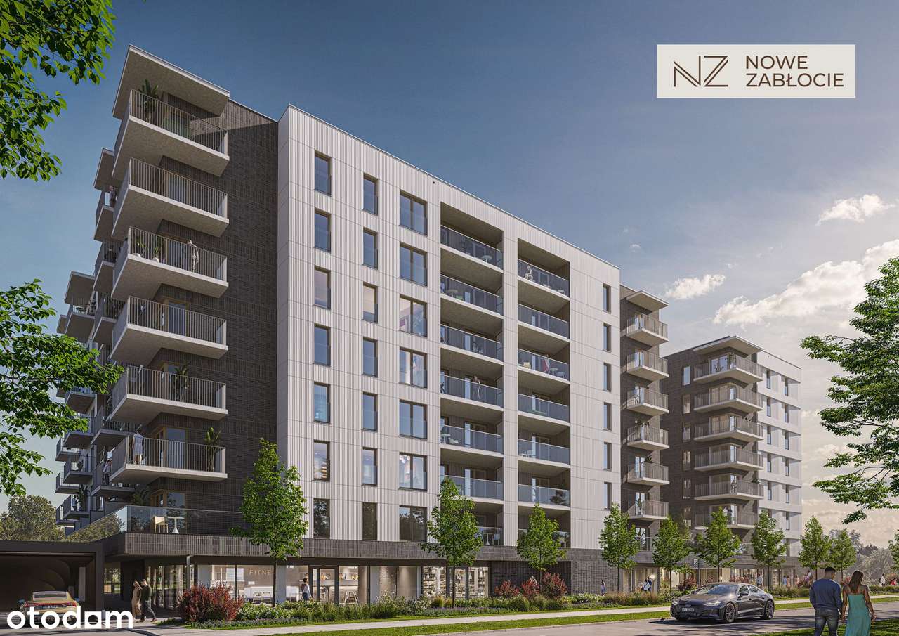 NOWE ZABŁOCIE / Apartament, 2 balkony, 2 łazienki / Bez prowizji-6