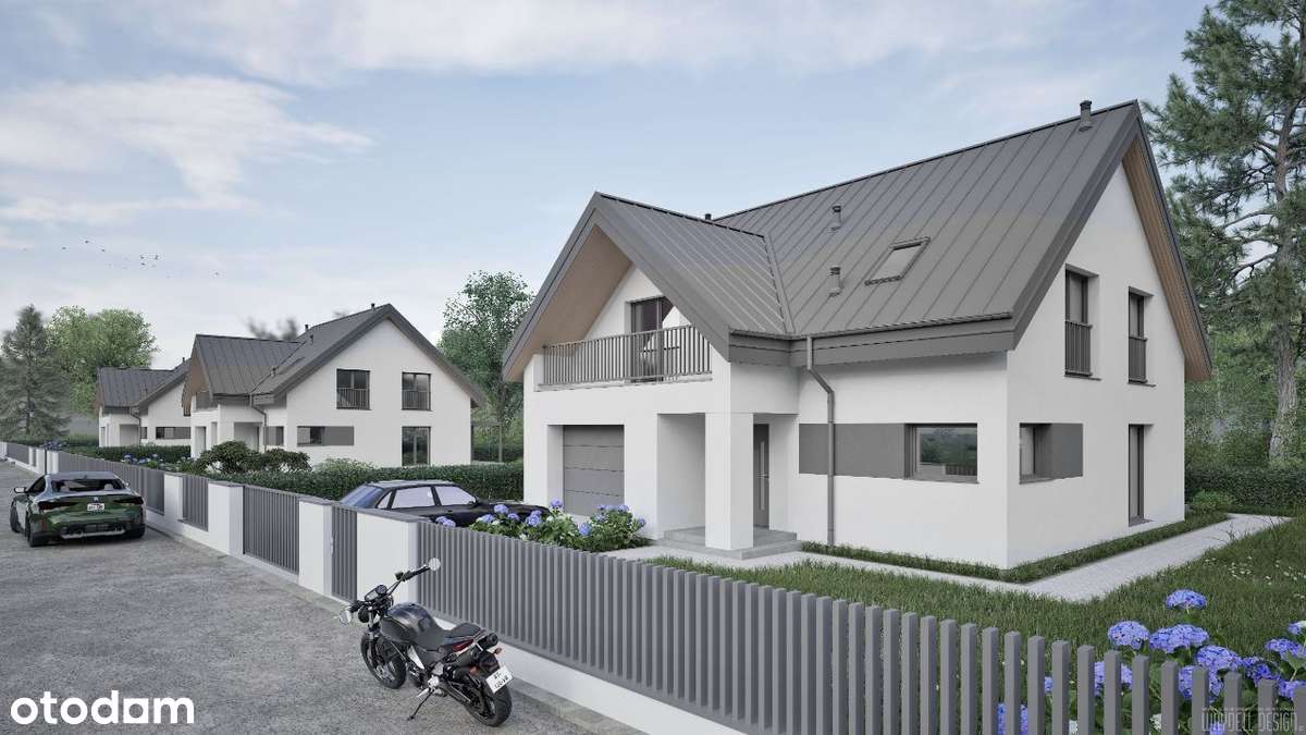 Nowoczesny dom jednorodzinny ul. Jarzębionowa - Pełny obrazek: 2/7