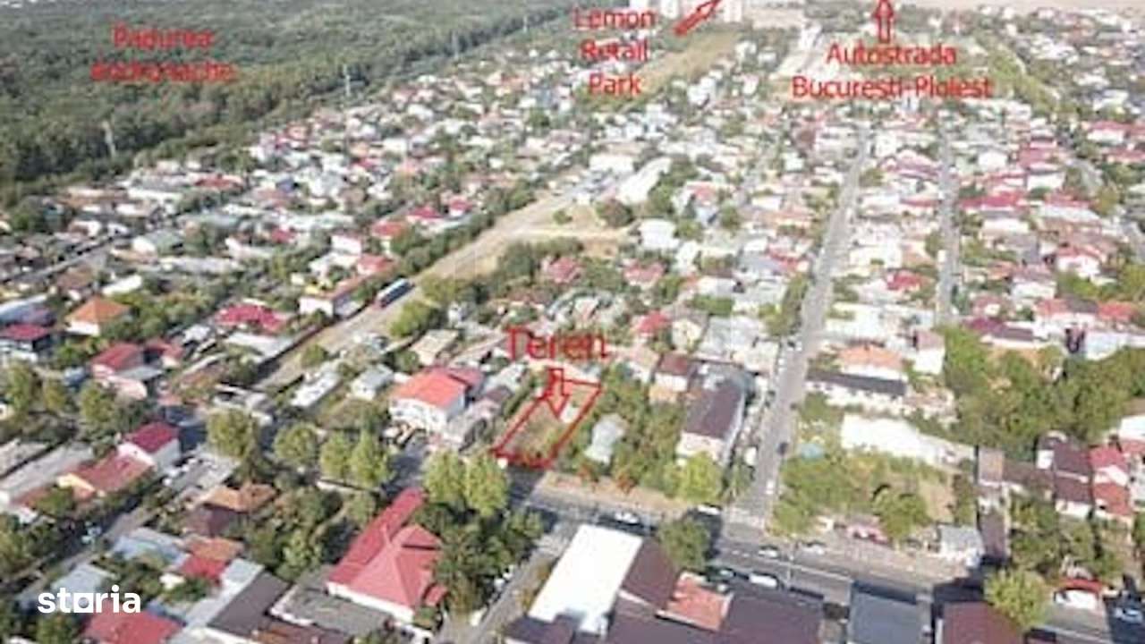 Teren Piera Voluntari 550 mp - Imagine principală: 2/5