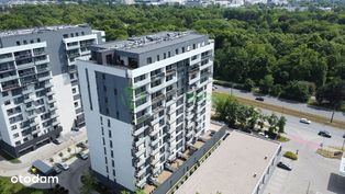 Apartament z panoramą Parku Poniatowskiego