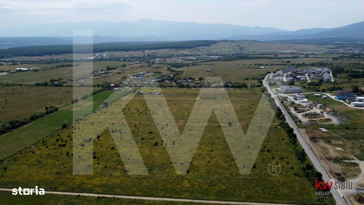 Teren intravilan 5100 mp, Cisnadie - ideal pentru investitie - Imagine principală: 4/13