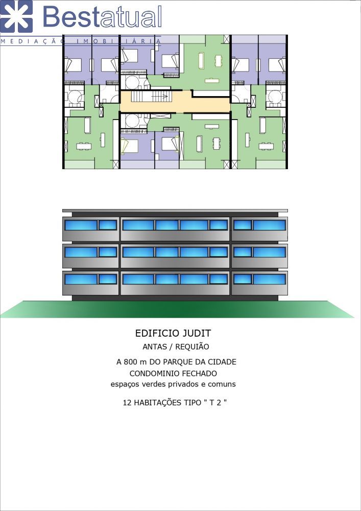 Terreno C/Projeto Aprovado para 12 Frações - Requião