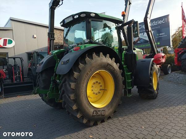 John Deere JD 6215R, 50 km/h, pneumatyka, przedni TUZ, bogata wersja, autentyczny przebieg! - 5