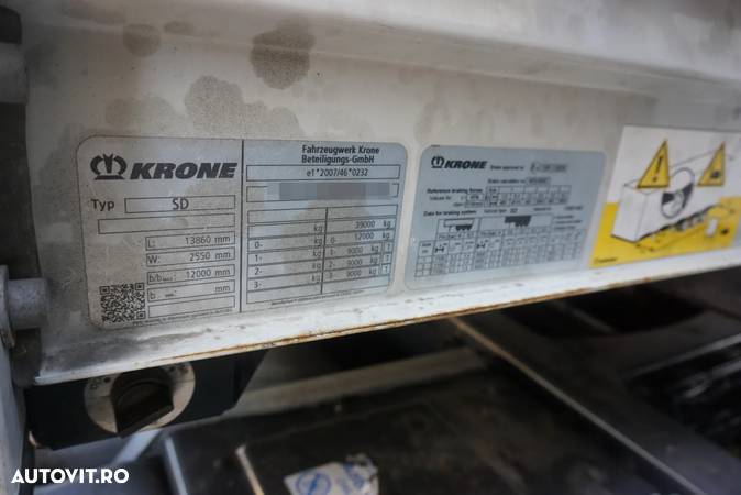 Krone Leasing 289 Eur - Prelata Culisanta Standard, TOP !!! - 15