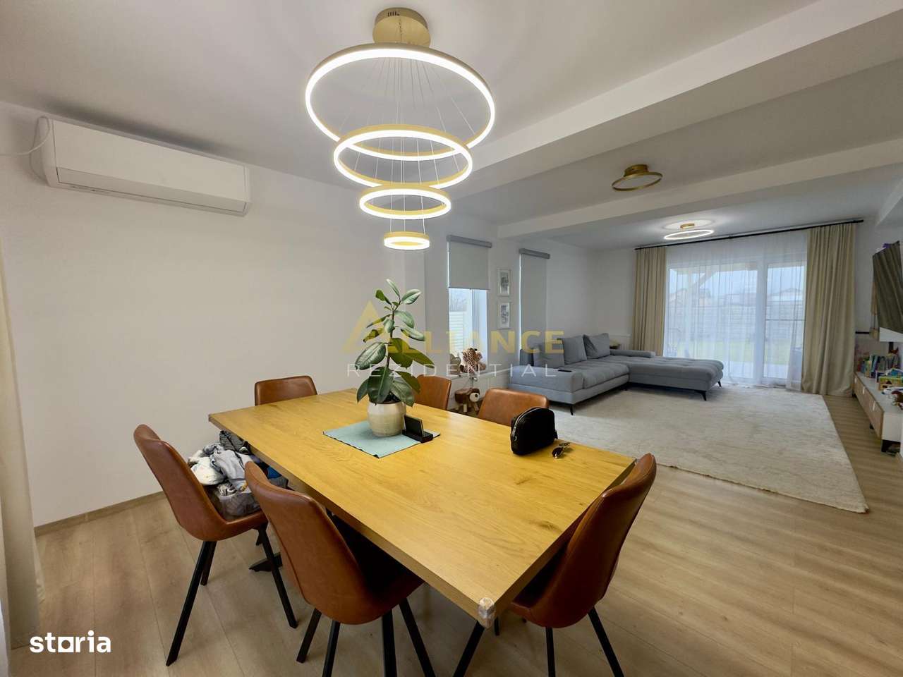 Casa 4 camere Berceni, semimobilata, teren generos 520 mp-5