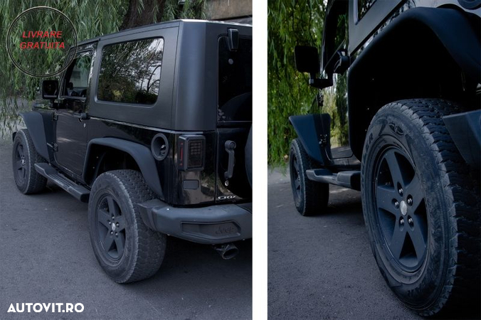 Bara Spate si Sistem de evacuare dubla Jeep Wrangler Rubicon JK (2007-2017)- livrare gratuita - 16