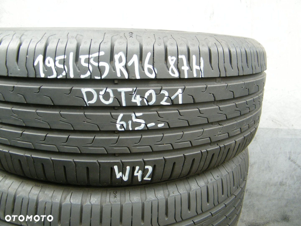 W42 4xLATO 195/55R16 87H CONTINENTAL ECOCONTACT 6 - 5