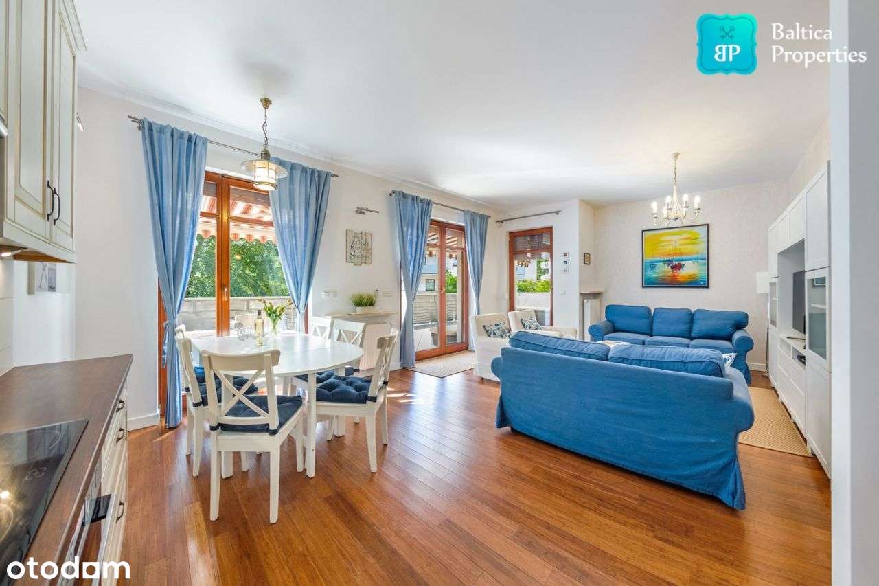 Piękny 3 pok apartament Neptun Park + Garaż+ Taras-9