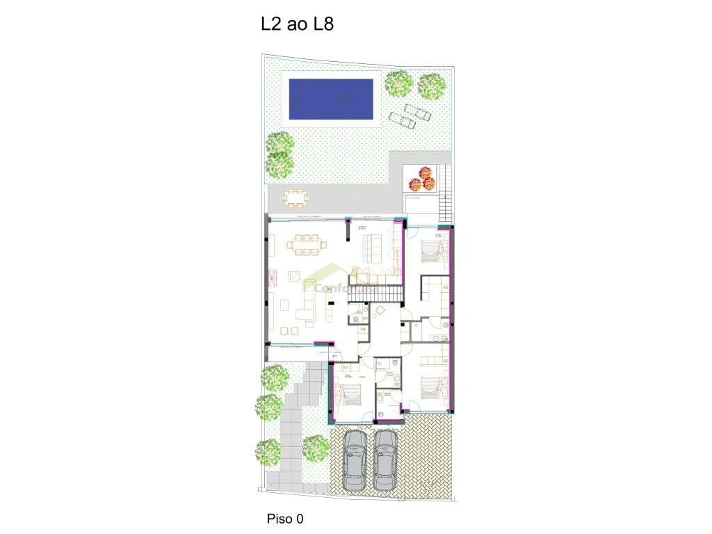Moradia Térrea T3 de Luxo com Piscina no Centro de Braga.-13