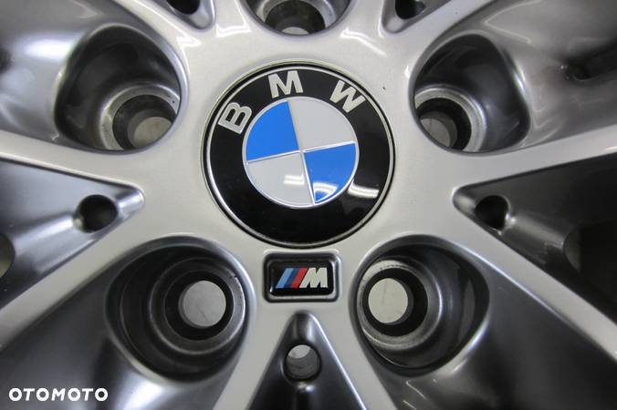 FELGI ALUMINIOWE 18 BMW 2 F1 F44 F45 F46 X1 X2 M PAKIET SERIA 3 5X112 ORYGINAŁ GRAFIT KOLOR CZUJNIKI - 3