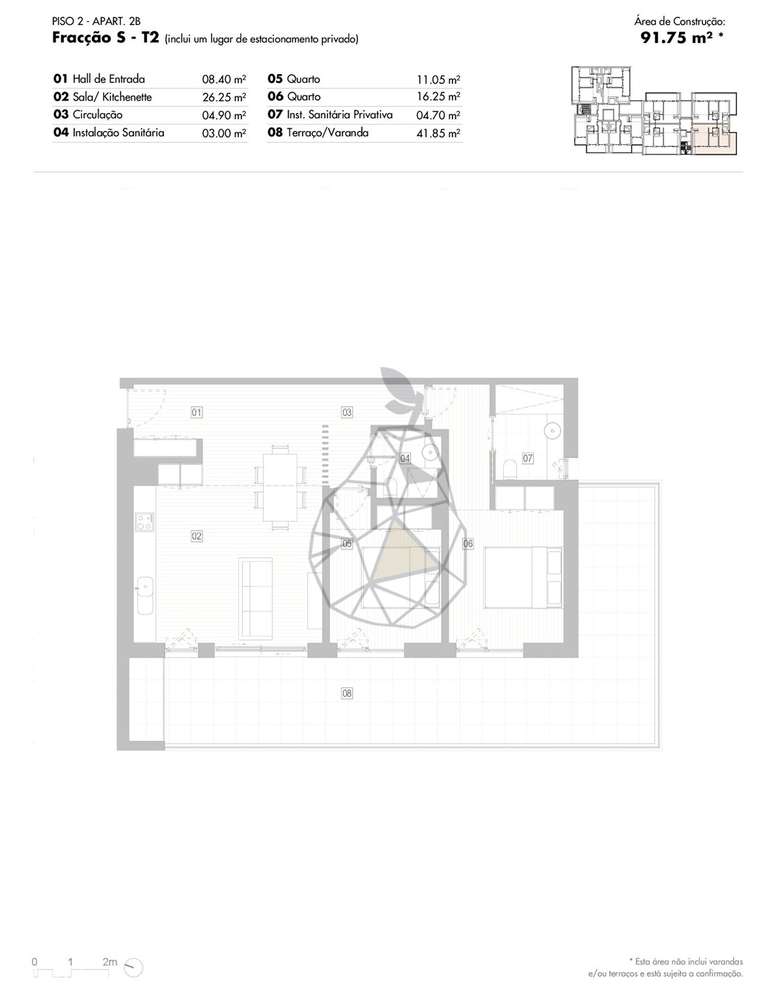 Apartamentos exclusivos em construção T2 , T2 duplex e T3 com piscina - Grande imagem: 4/27