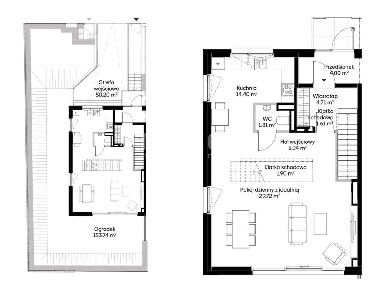 Domy | Mokotów | Breeam | 160 mkw | 3 miejsca park - Pełny obrazek: 4/8