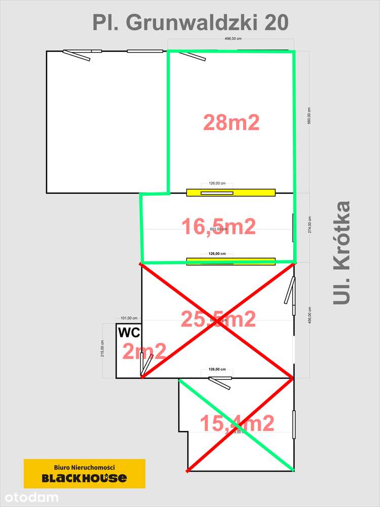 Szukasz miejsca na swój biznes? Lokal w sercu Praszki od 44,5-87,4m2 - Pełny obrazek: 4/5