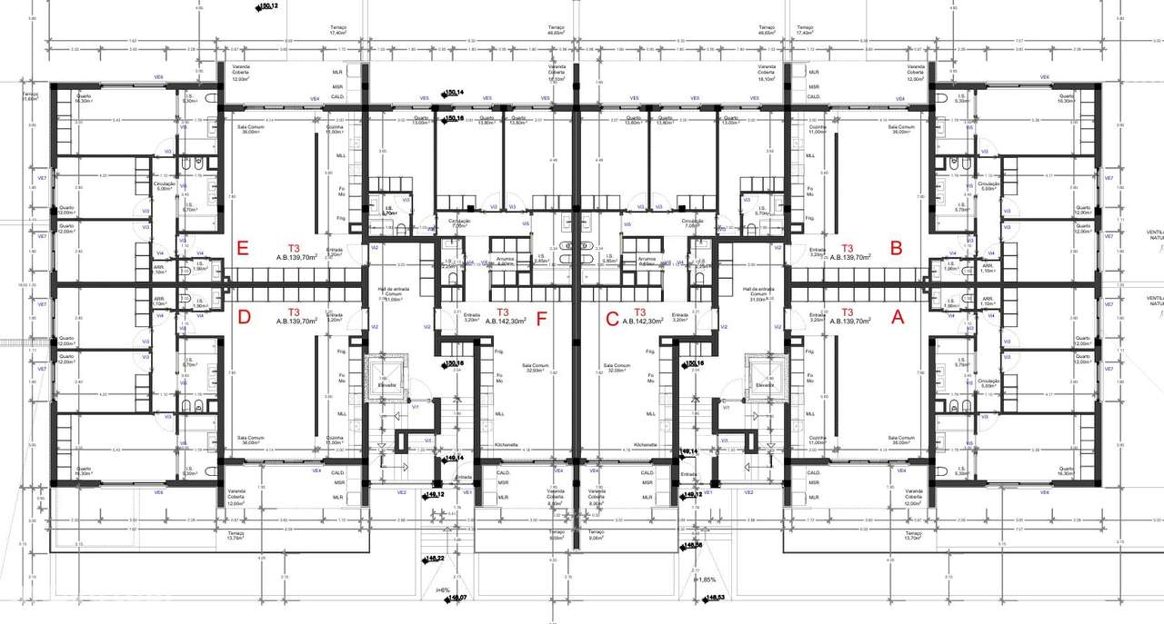 Apartamento T3 Novo c/Terraço-6