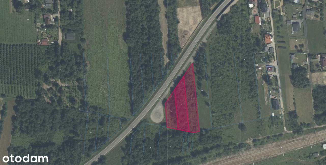 Działka  inwestycyjna  pow. 5 105 m², Radom ul. Fundowicza-4