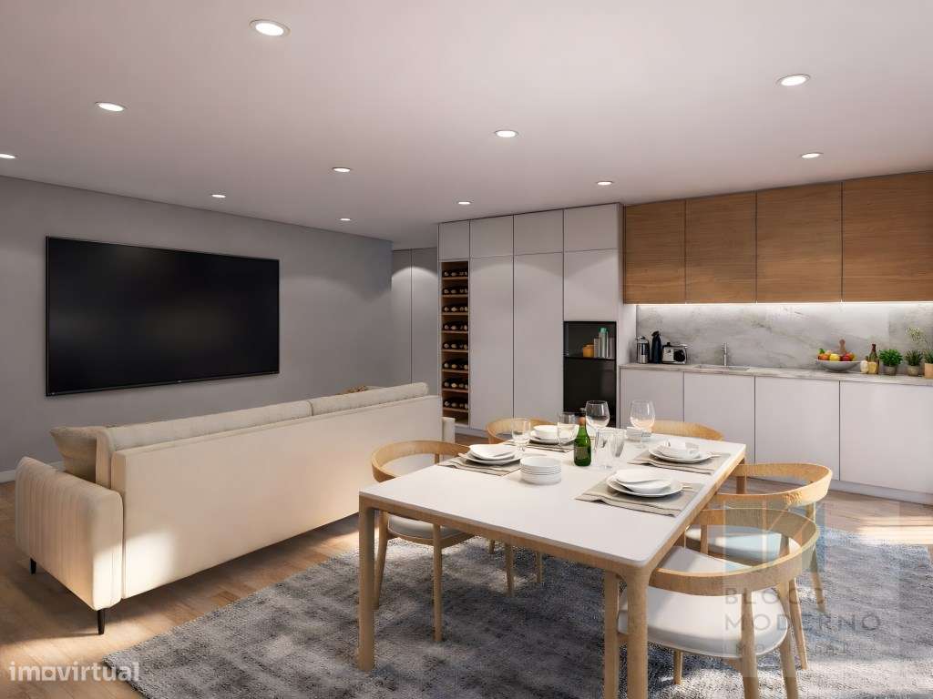 Apartamento T2 com Terraço-5