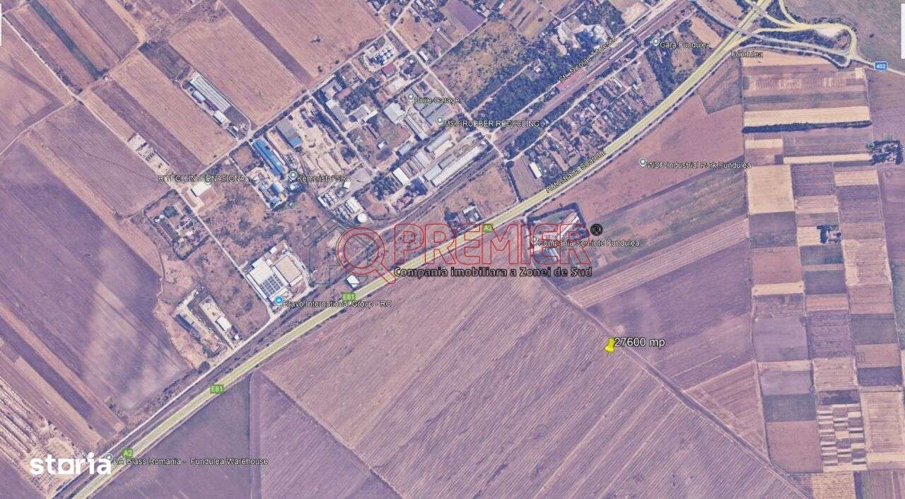 Teren 27600 mp – Autostrada  A2, Fundulea - Imagine principală: 3/3
