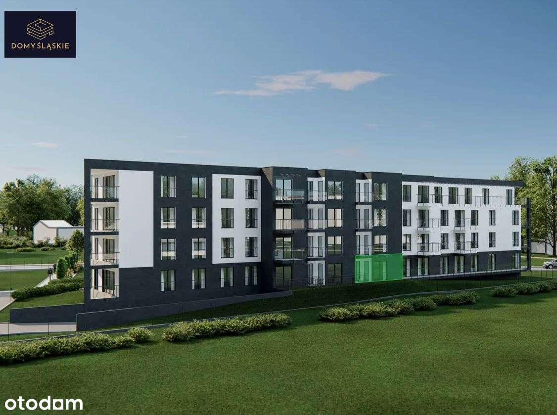 B7 - 2 pokoje + pom.gosp + balkon - Pełny obrazek: 2/8