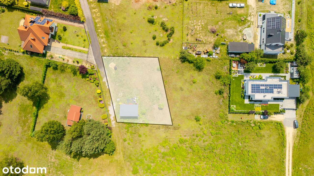 Sprzedam działkę z domkiem w Świerczyńcu-4