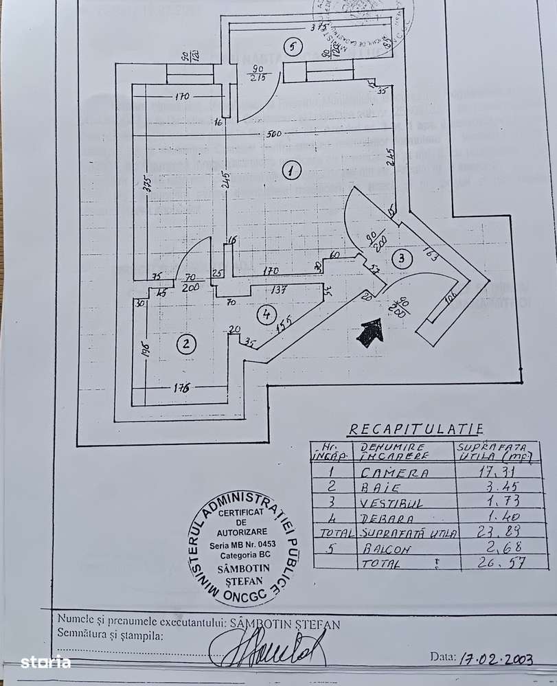 De vanzare apartament 1 camera | Str. Armand Calinescu-6