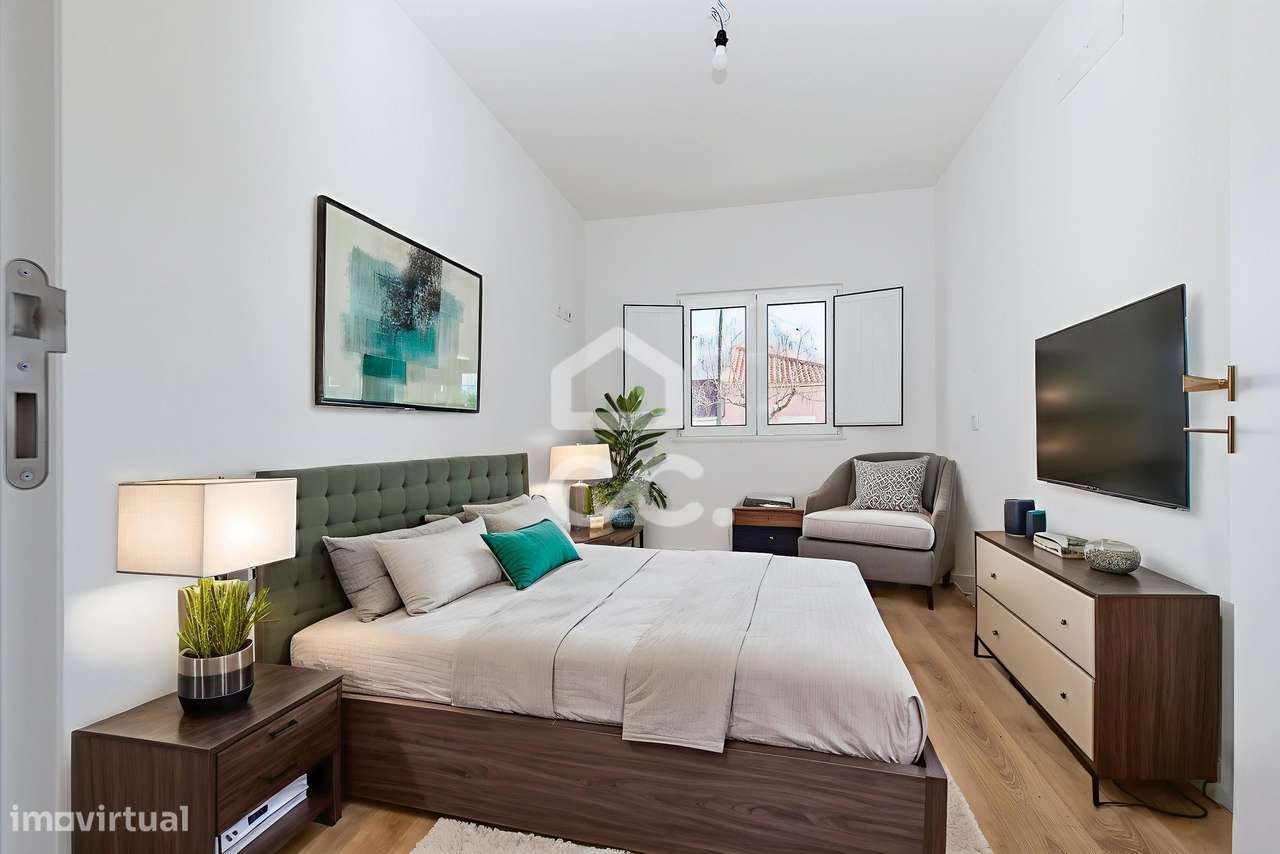 Moradia Térrea T2 Totalmente Renovada c/ Quintal e Terraço | Ciborro, - Grande imagem: 4/47