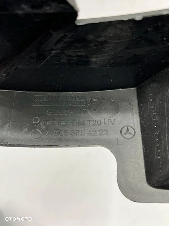 Mercedes C-Klasa AMG Dolny Ślizg Zderzaka Lewy Tył Tylny A2058854223 - 3