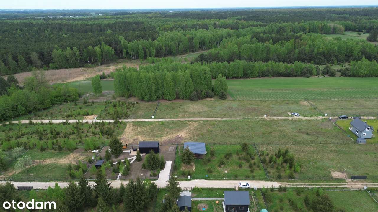 Działka z WZ w zielonej okolicy Puszczy Stromieckiej-5