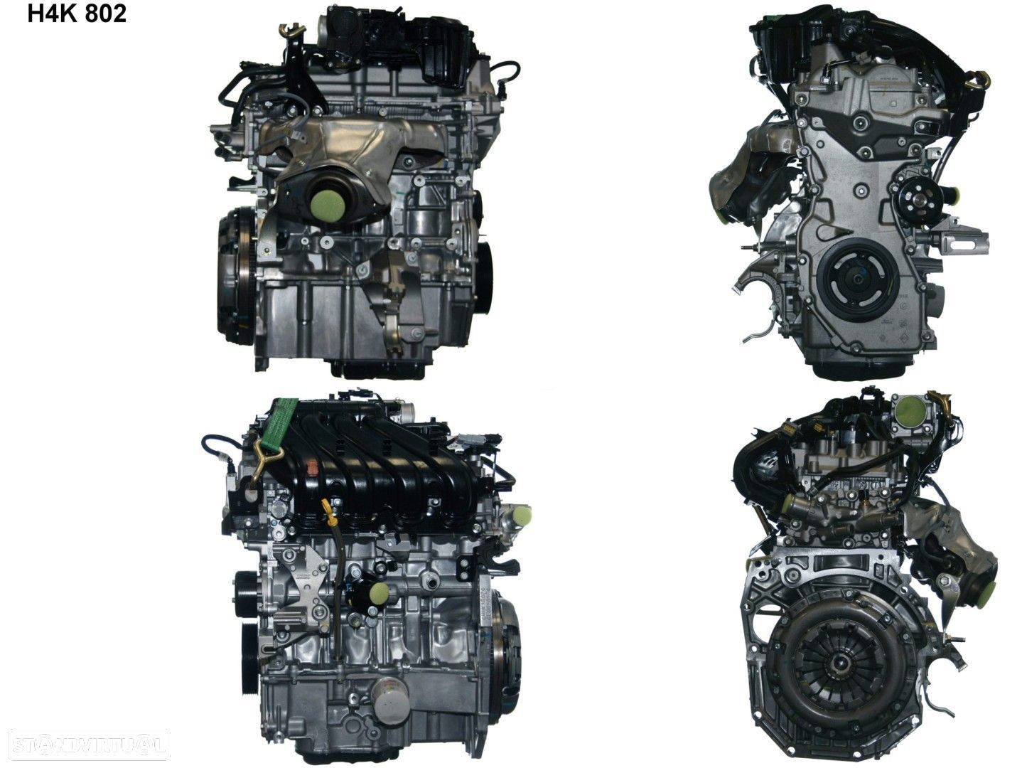 Motor Completo  Novo RENAULT CAPTUR 1.5 H4K 802 - 1