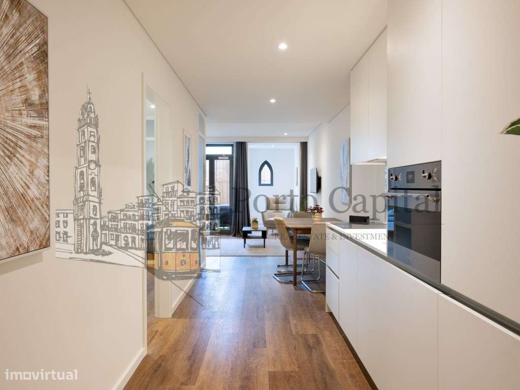 EXCELENTE APARTAMENTO T1 + 1 COMPLETAMENTO NOVO E MOBILADO - Grande imagem: 5/31