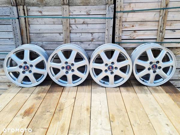 4x Felga aluminiowa BBS SAAB 9-3 16x6,5 ET49 5x110 - 1