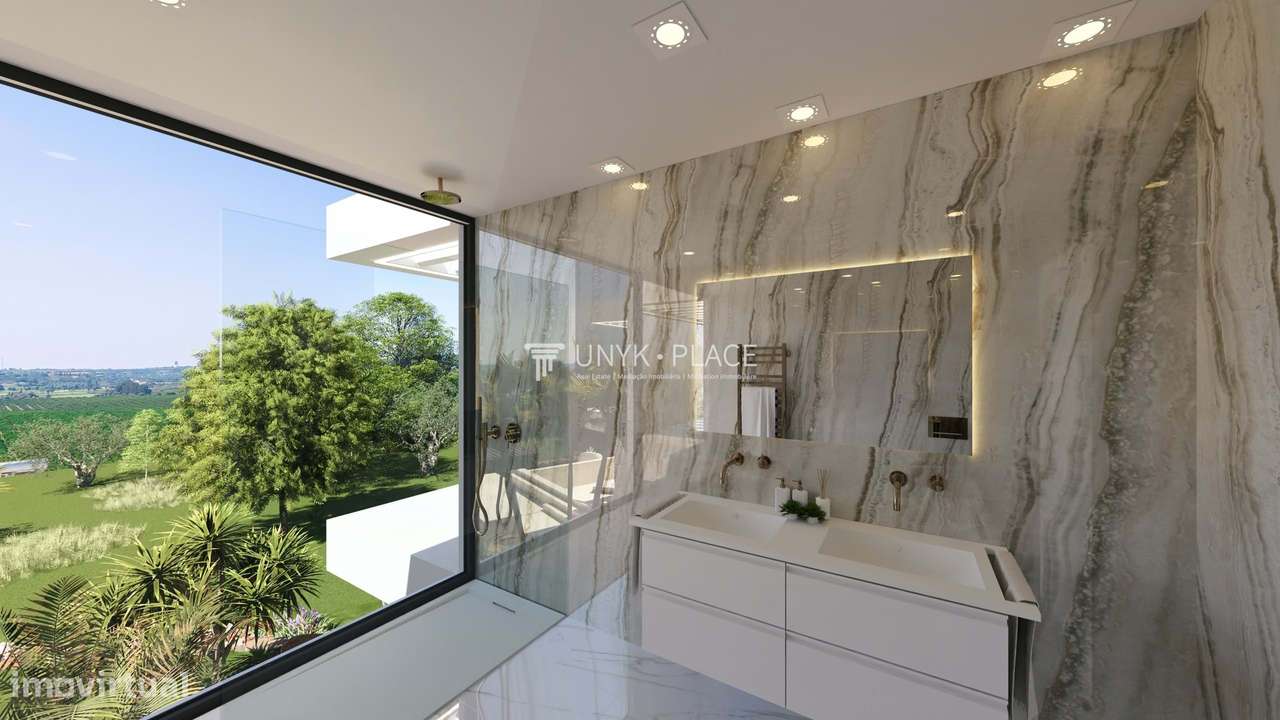 Moradia Contemporânea 3 Quartos com Vista para o Golfe – Alcantarilha,-22