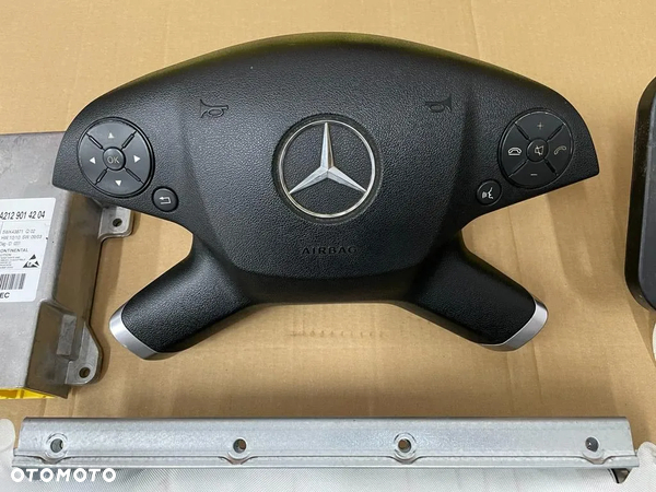 MERCEDES E W212 PODUSZKI AIRBAG PASY SENSOR - 2