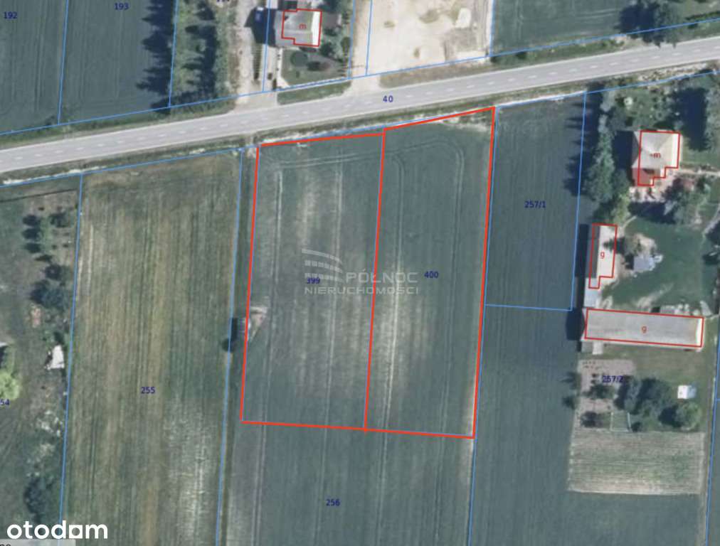 Działka budowlana 29ar. 10 min od Chełma! - Pełny obrazek: 2/6