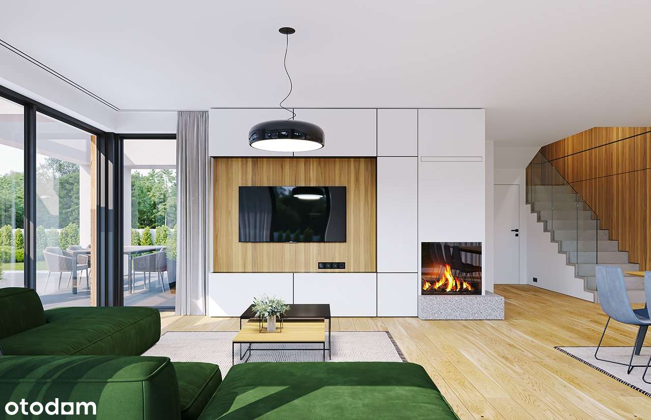 Malownicza działka z pozwoleniem na budowę luksusowej willi pow 230m2 - Pełny obrazek: 5/14