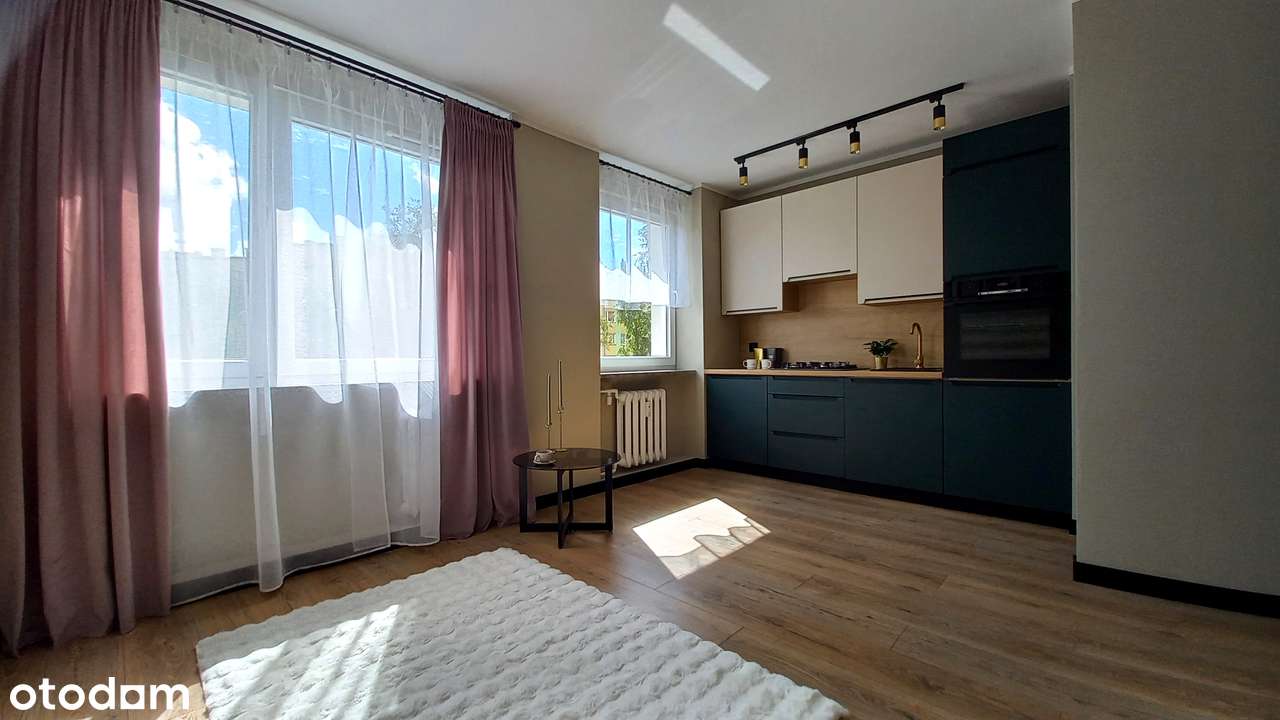 Wyjątkowe, 2 pokoje 37,2 m², wysoki standard, kuchnia pod wymiar - Pełny obrazek: 1/18