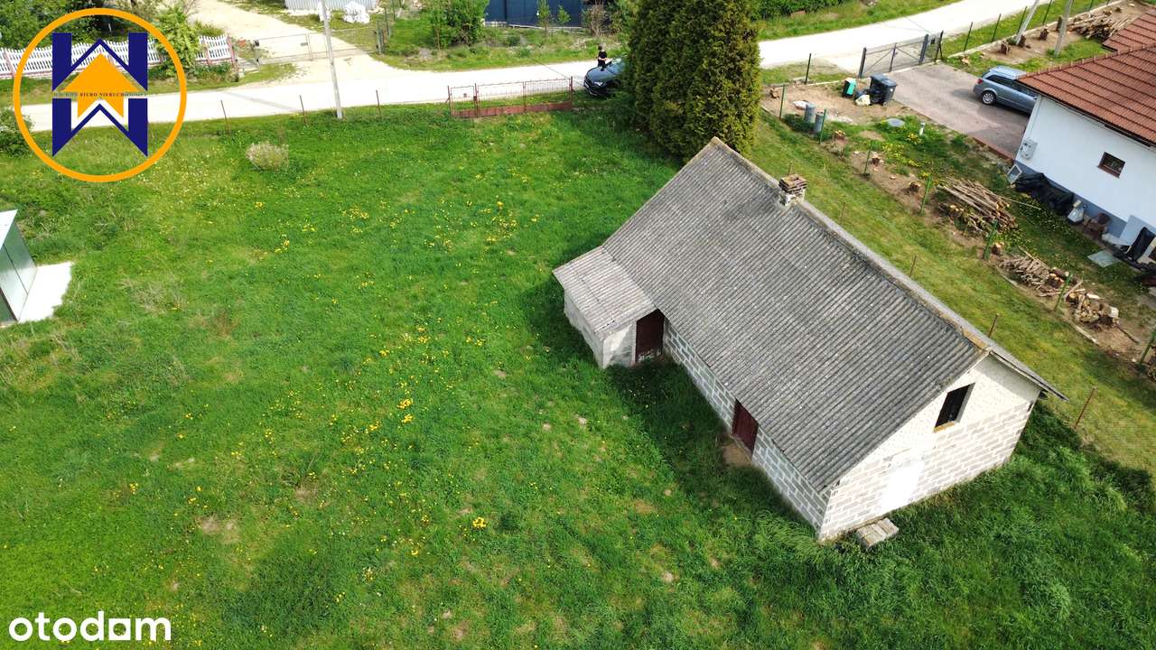 Działka budowlana, 34ar z pozwoleniem na budowę domu jednorodzinnego-8