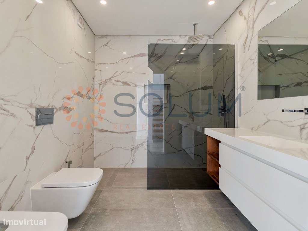 T4 Duplex novo, centro da vila de Alcochete-13