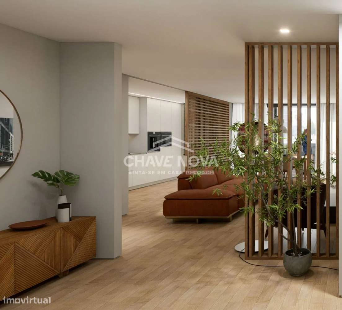 T3 Novo c/ 2 Lugares de Garagem na Trofa - Grande imagem: 4/16