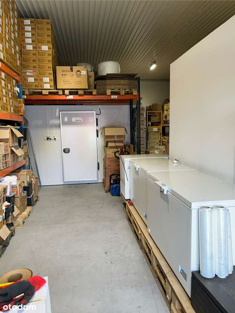 Okazja - tani magazyn z zabudową biurową oraz nową komorą chłodniczą. - Pełny obrazek: 5/12